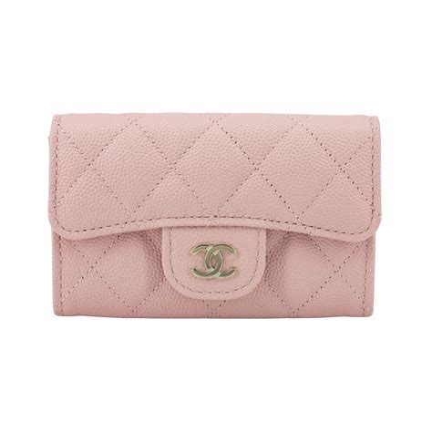 a31510 chanel card holder|CHANEL Classic Flap Card Holder in 22B Pink Caviar .